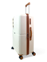 Большой чемодан Bon-Voyage PP Wave, Белый, L