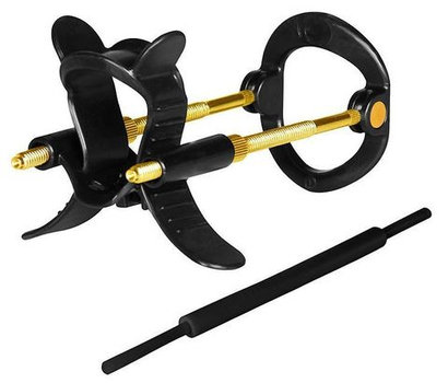 Экстендер для пениса Sex Expert – черно‑золотистый, Premium