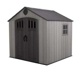 Сараи из пластика и металла. Хозяйственные постройки из ДПК