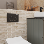 Клавиша для инсталляции CHARUS Spazio FP.330.DW.01, черный матовый