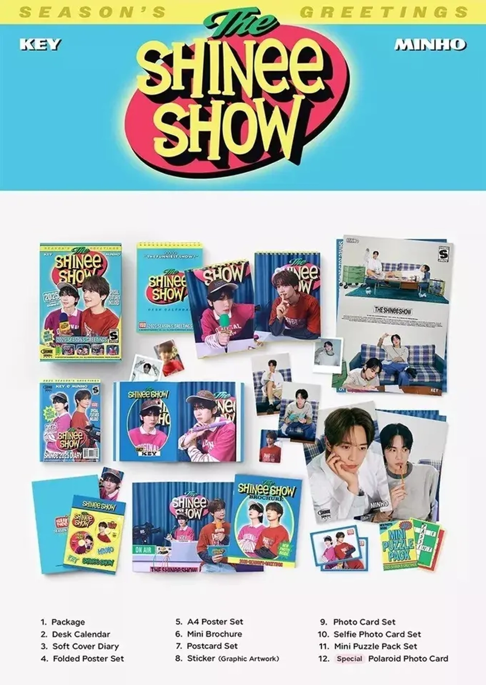 Календарь SHINEE - 2025 SEASON’S GREETINGS