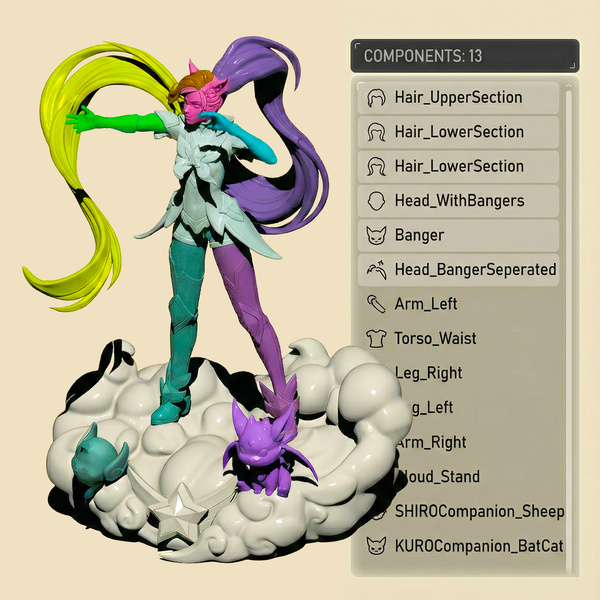 Фигурка Star Guardian Jinx - Diorama Figure