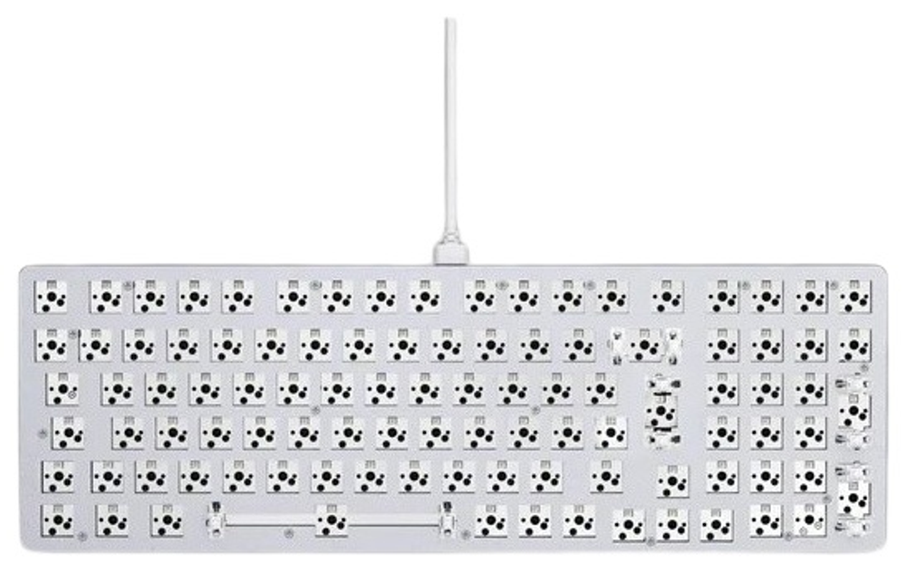 Клавиатура GLORIOUS GLO-GMMK2-96-RGB-W белый