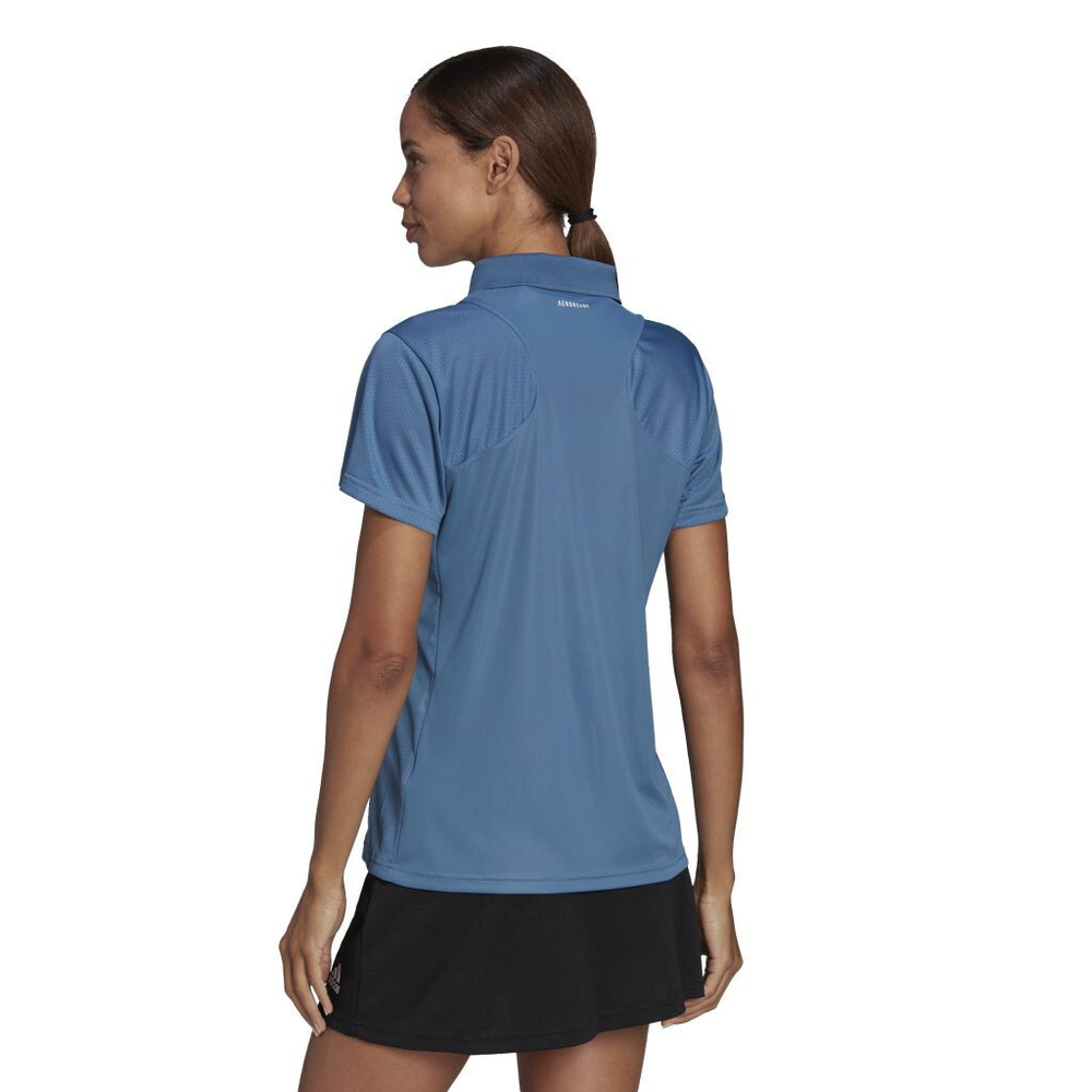 Женское поло Adidas Club Polo W - altered blue/almost pink