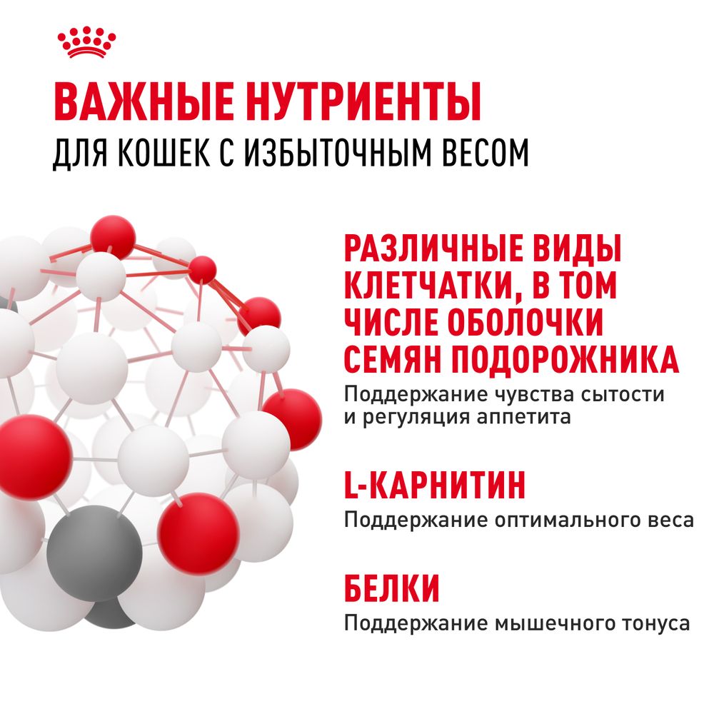 Сухой корм Royal Canin Light Weight Care для взрослых кошек для профилактики лишнего веса