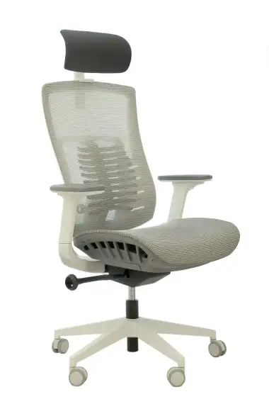 Офисное кресло SPARX FT-1 Raze Plus White / Grey (Mesh , светло-серый)