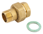 Американка прямая латун ПОД ПРОКЛ  1"1/4 Г/Ш ViEiR (36/4шт)
