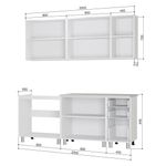 Кухня 2000 3D Техно