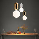 Pendant design lamp Aballs  by Parachilna (Black,  D20)