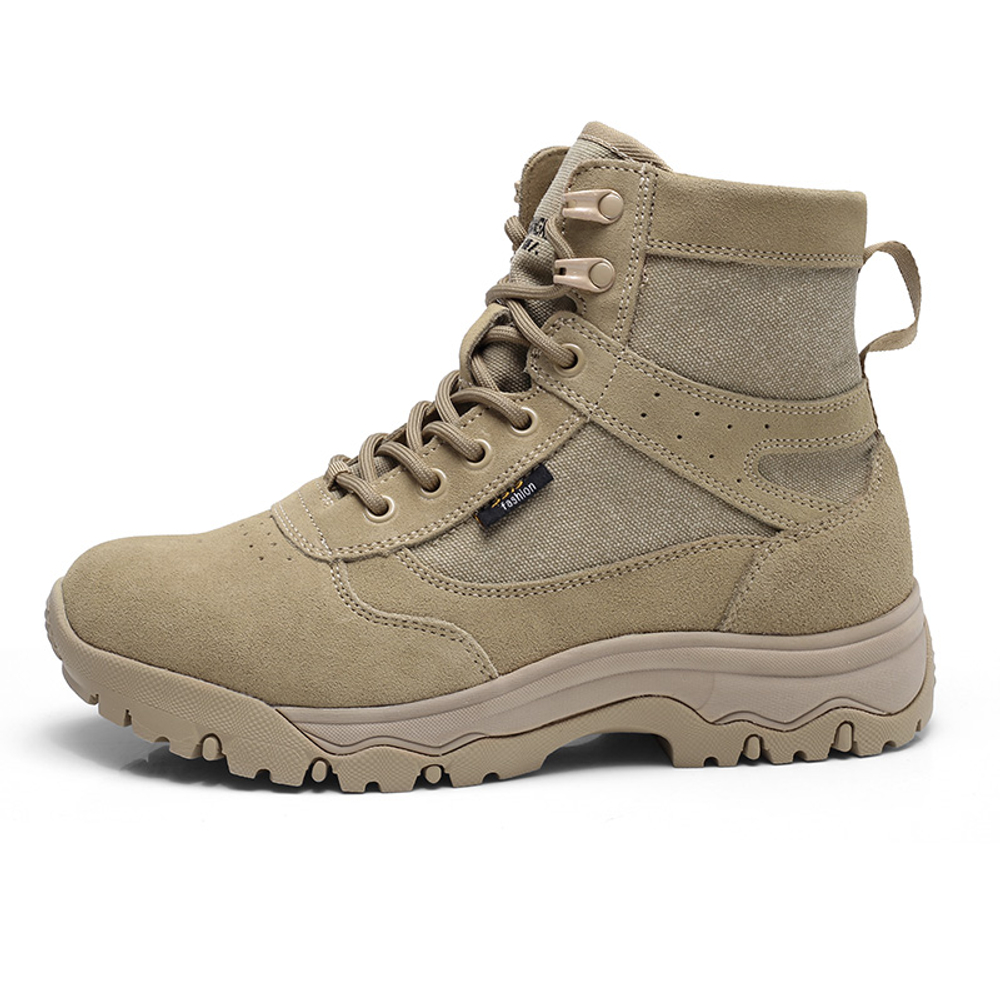 QIANGREN 3515 Breathable And Slip Resistant Short Ankle Boots Men"s