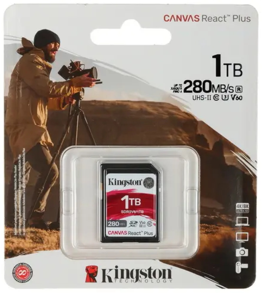 Карта памяти Kingston SDR2V6/1TB 1024 Гб