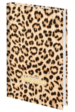 Ежедневник А5 160л. недатир. "Леопард" ламинированная обложка с фольгой (STAFF)