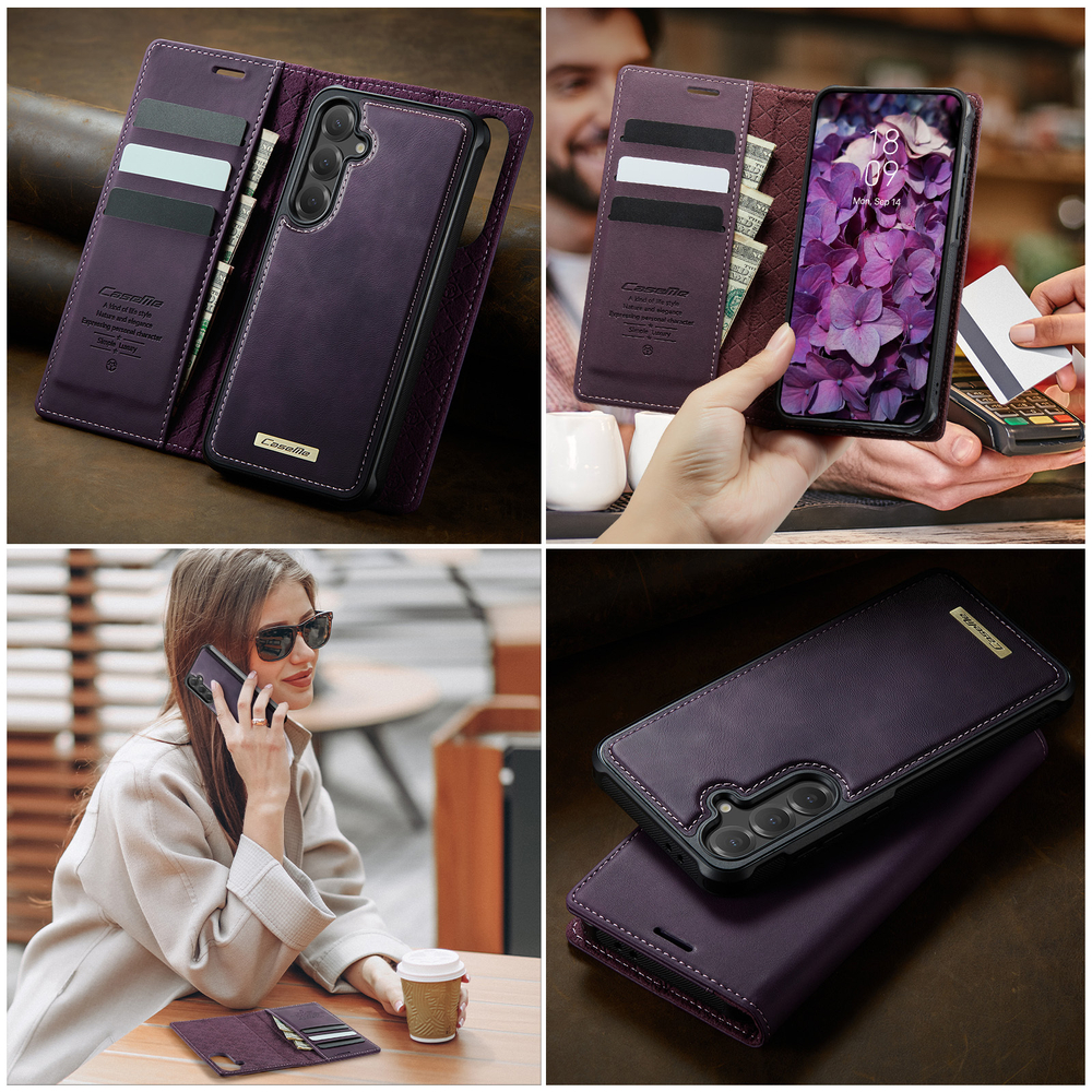 Чехол-кошелек CaseMe 2 in 1 MagSafe Samsung Galaxy S24+