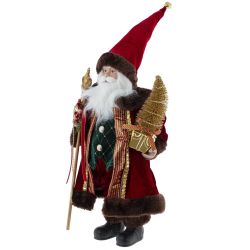 GAEM Дед Мороз, L24 W10 H63/45 см