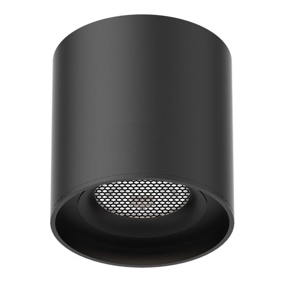 ST678.446.06 Магнитный трековый светильник Черный LED 1*6W 4000K 300Lm Ra&gt;90 IP20 D75xH75 48V SKYFLAT