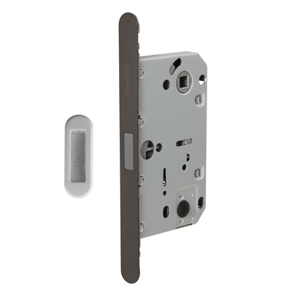 Магнитная Armadillo (Армадилло) защелка WC с ответной планкой GRAVITY.PRO G01.196.50.96 BPVD вороненый никель