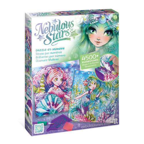 Картина по номерам из страз Серия Marinia