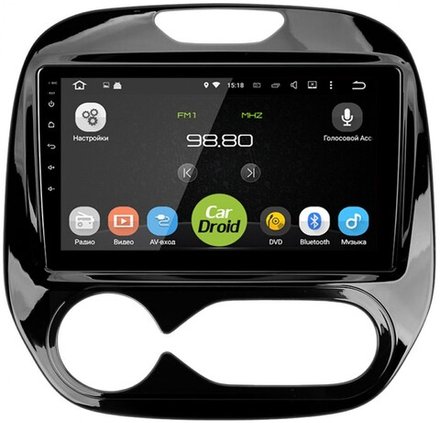 Магнитола для Renault Kaptur 2016+ - Roximo RM-3004 Android 12, 8-ядер, 4/64Гб, SIM-слот