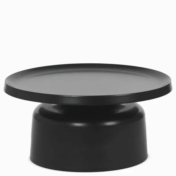 Кофейный стол Tuba Ø75х38 см, черный