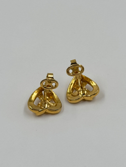 Клипсы Сердечки Nina Ricci