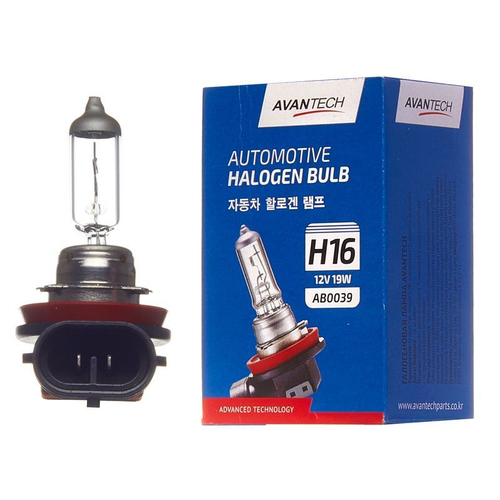 Лампа головного света Avantech H16 12V 19W AB0039