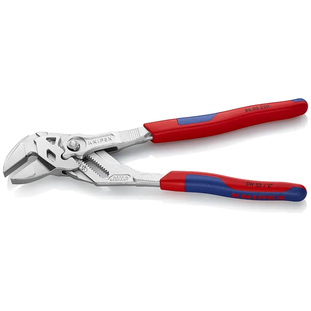 Клещи переставные-гаечный ключ хромированные 250 мм Knipex 86 05 250 SB