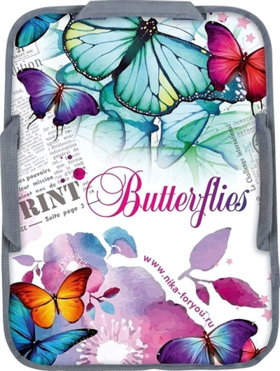 Ледянка мягкая прямоугольная 400*540мм "Бабочка"