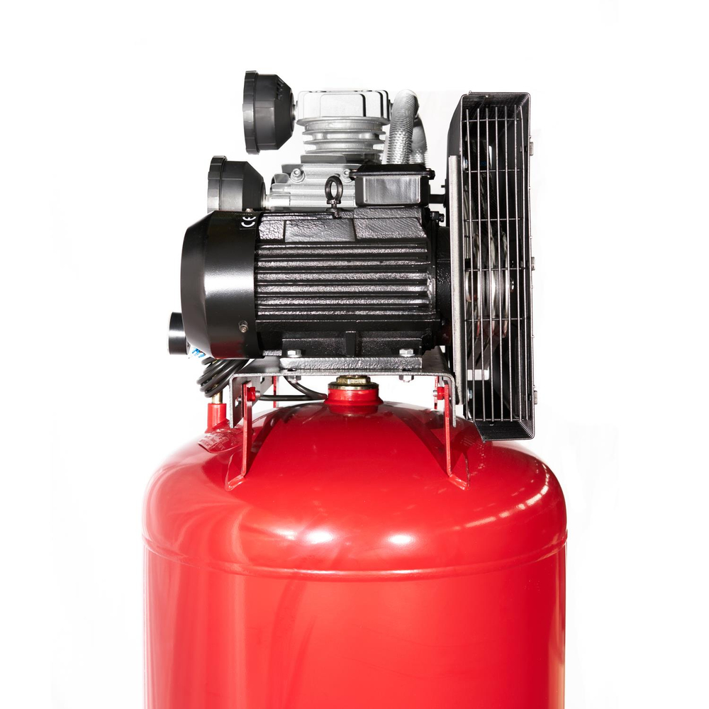 Компрессор ROSSVIK СБ4/Ф-270.LB75В, 950 л/мин, 10 бар, вертикальный 270 л, 380 В/5,5 кВт, красный