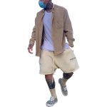 Шорты Fear of God Essentials Light Heather Oatmeal Logo, FOG-FW21-183