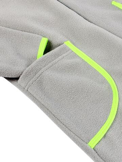 Комбинезон для мальчиков флис "Тимоша-1" К-99/1 р.110 св.серый (Ивашка)