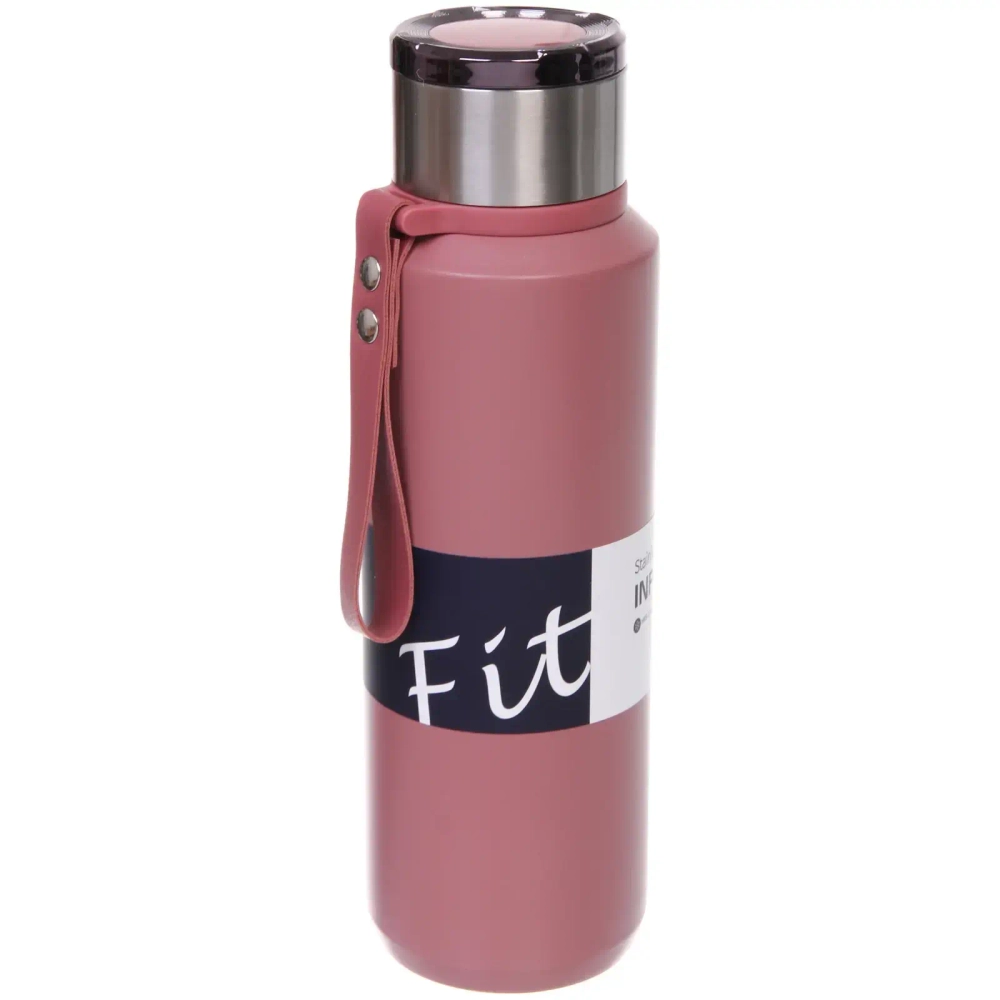 Термос 1100мл «Эльбрус» розовый