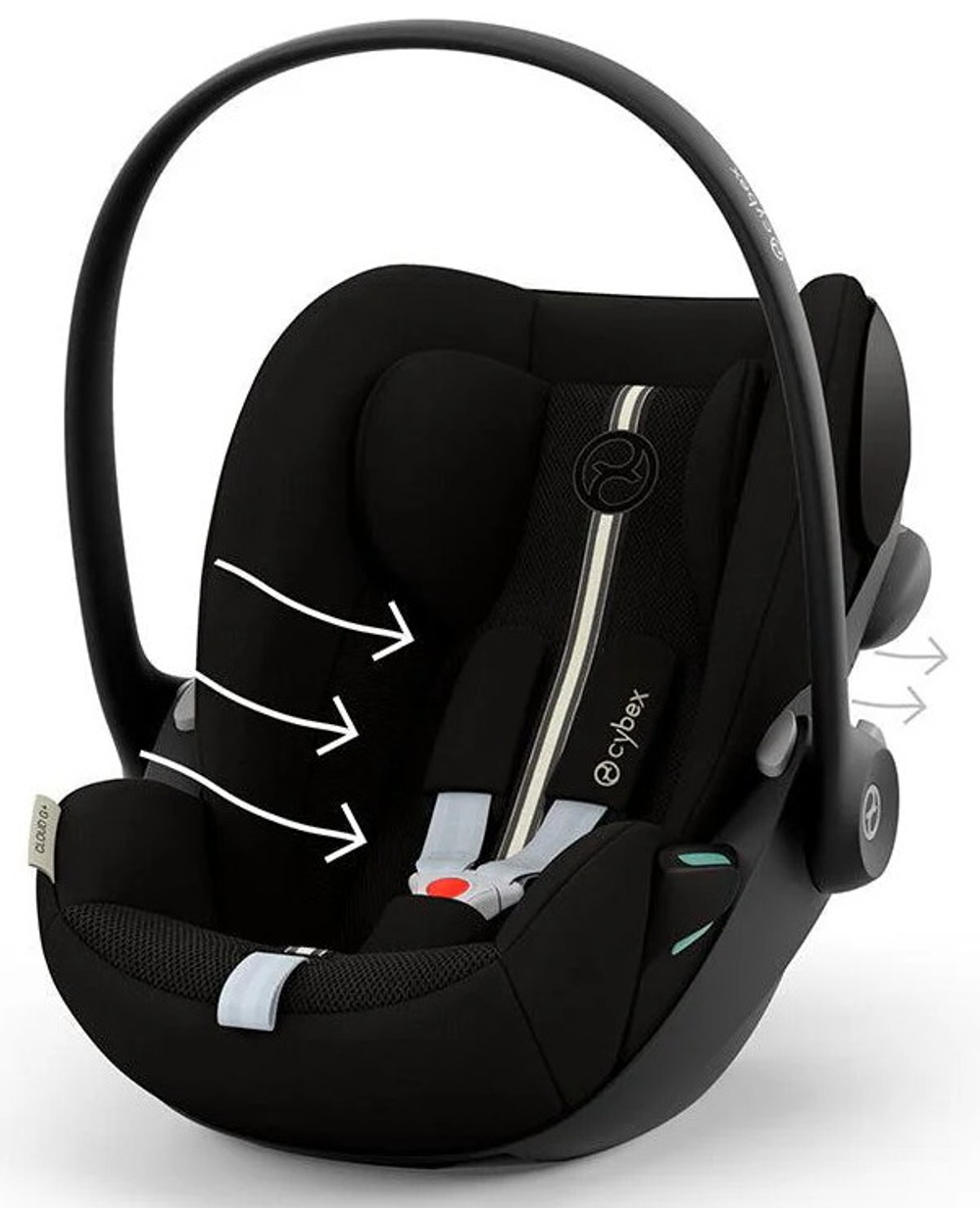 Коляска Cybex Priam IV Matt Black complete Cloud G Moon Black Plus Base G 4 в 1 Off White