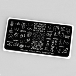 Swanky Stamping Пластина для стемпинга 083