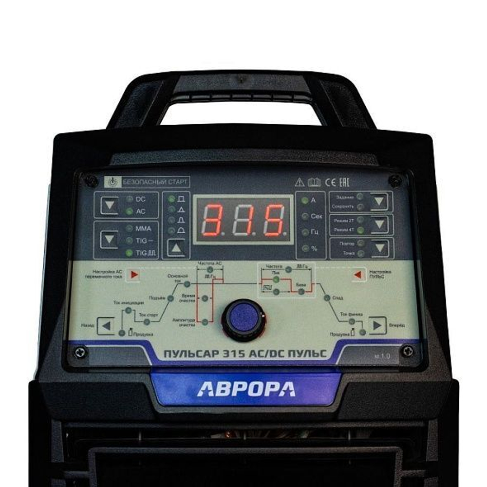 Аппарат аргонодуговой сварки Пульсар 315 AC/DC ПУЛЬС/АВРОРА