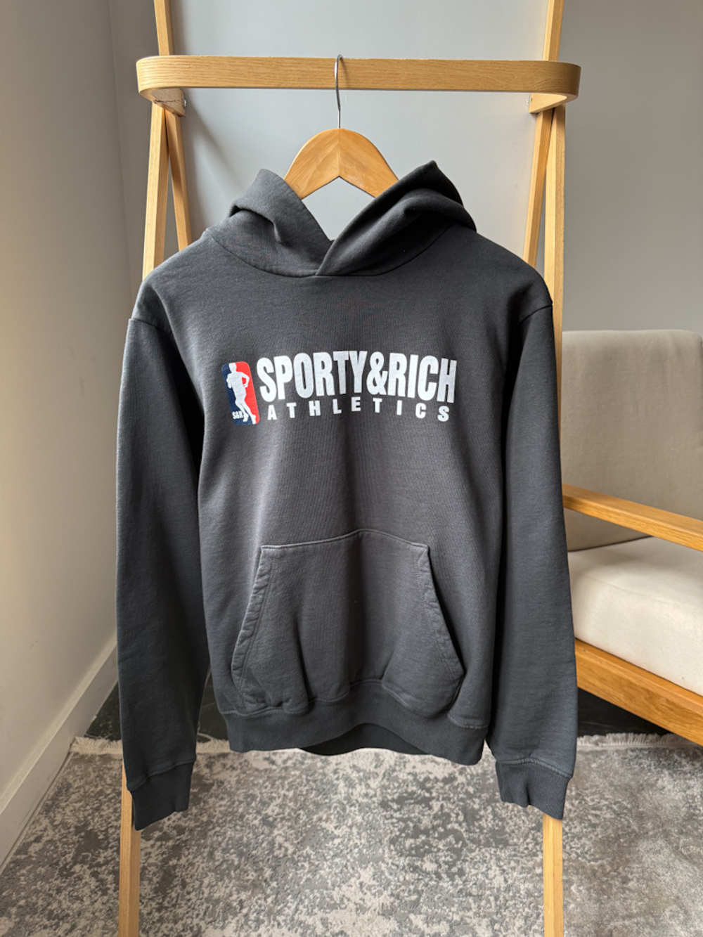 Хлопковое худи Sporty & Rich, XS