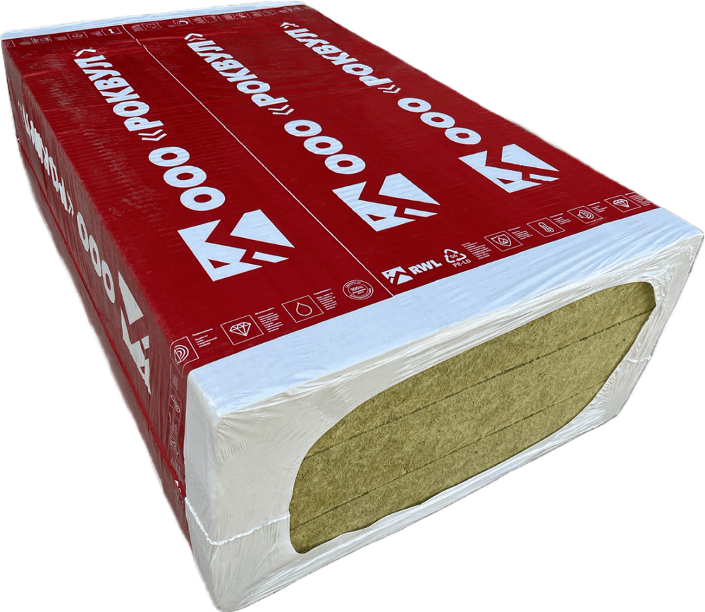 Утеплитель Роквул CONLIT SL150 25х600х1000 упаковка 8шт