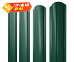 Штакетник полукруглый фигрурный PROFLISTI  RAL 6005 зеленый мох 0,4 115мм ( за погон )