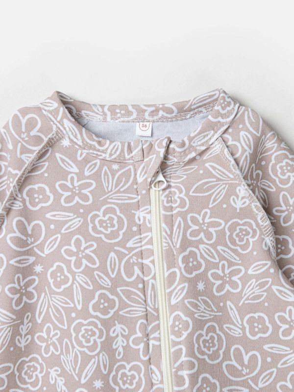 Слип на молнии с закрытой ножкой 