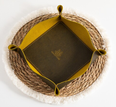 Органайзер на стол. Цвет: оливковый