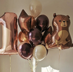 Шар (24''/61 см) Фигура, Лесной Медведь