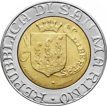 500 лир 1989 Сан-Марино, Шестнадцать веков истории