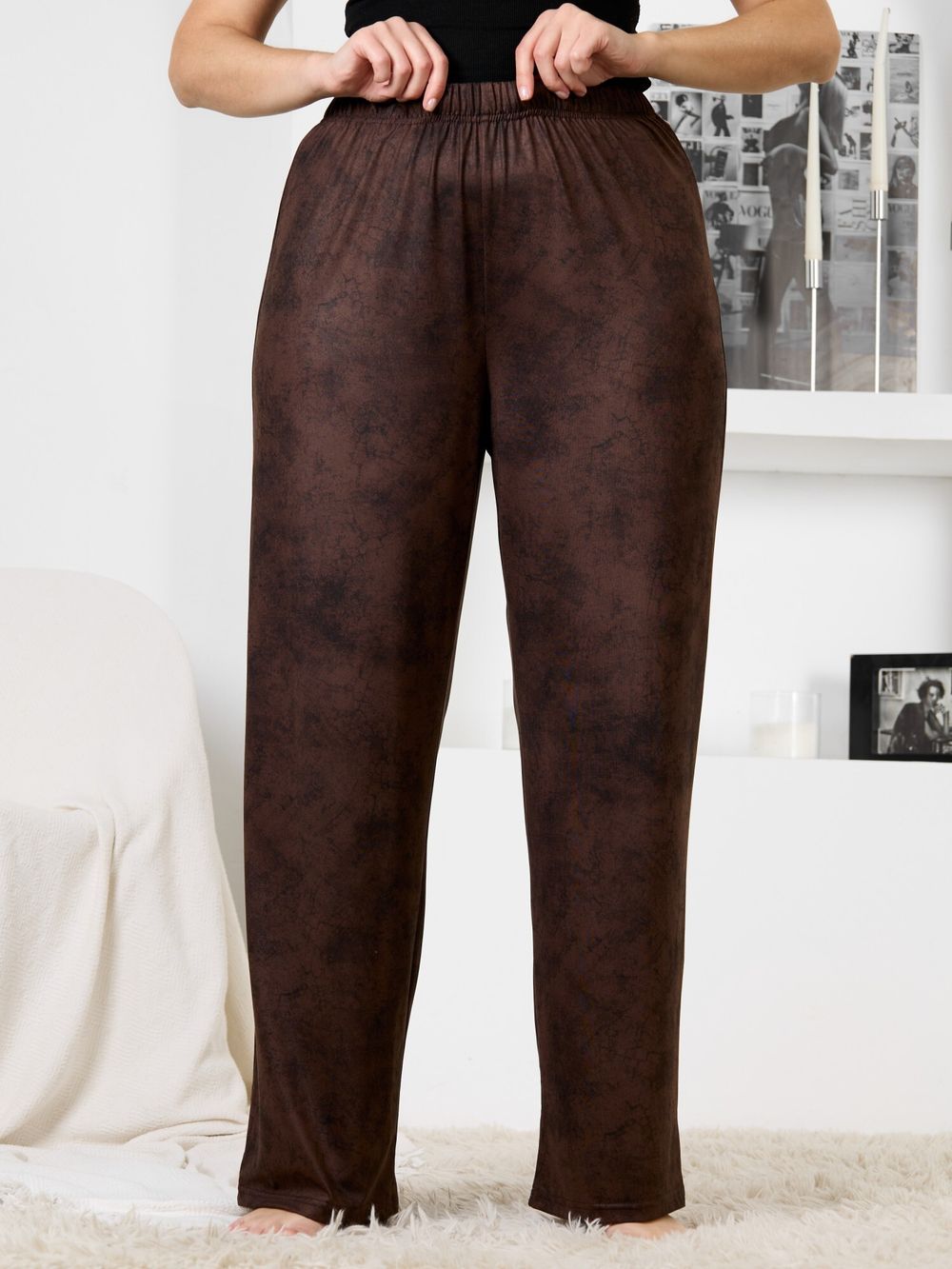 Брюки Ная Виотекс КОРИЧНЕВЫЙ