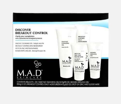 M.A.D. skincare Acne Discovery Kit | Дорожный набор препаратов для жирной, комбинированной и кожи с АКНЕ