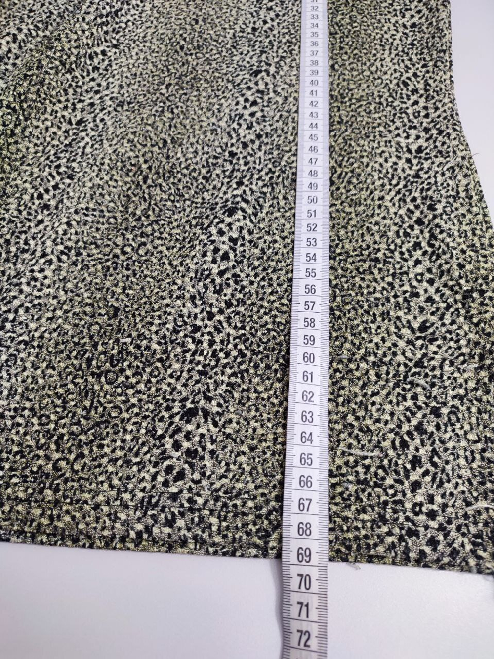 Блузка с анималистичным принтом 48 размер