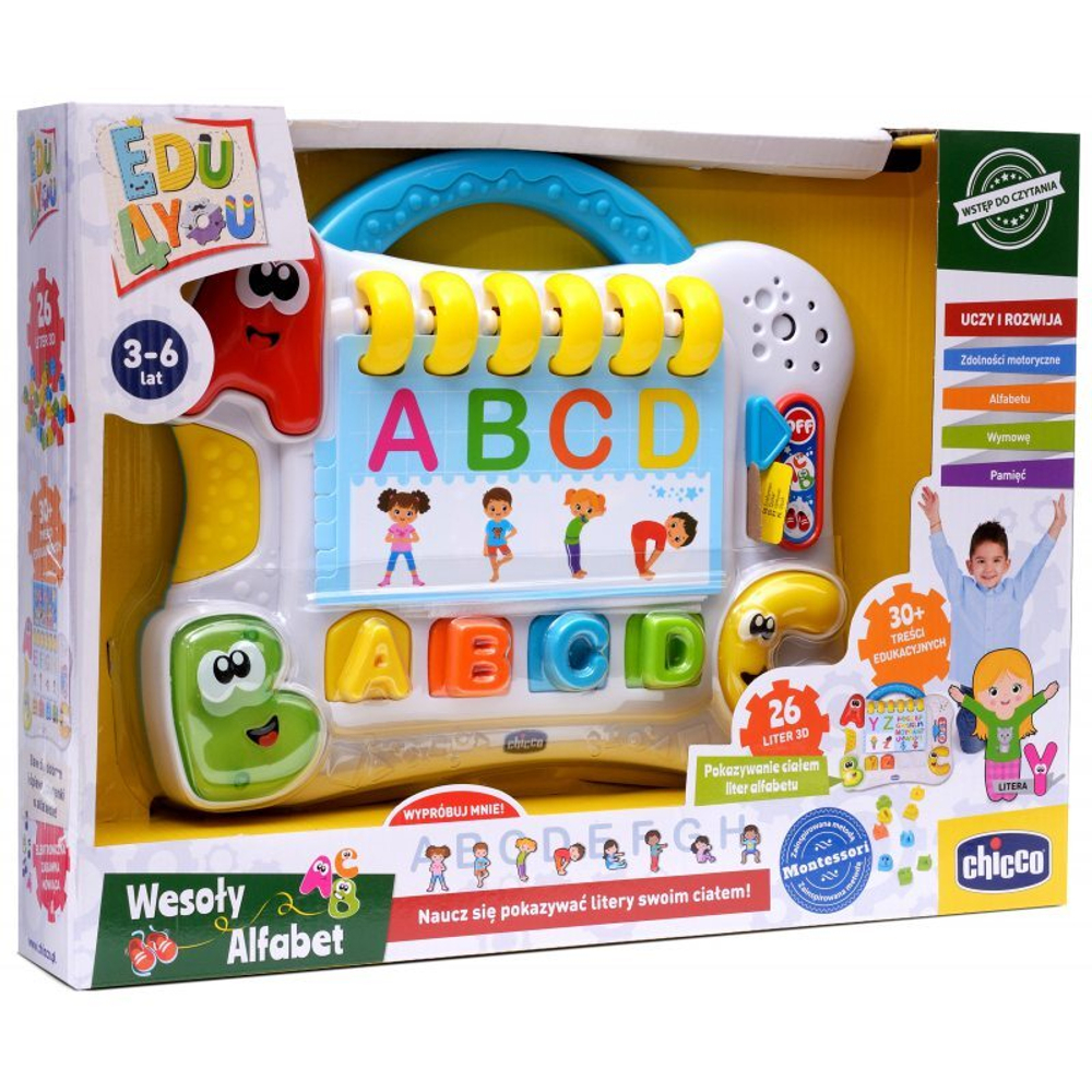 Chicco - Обучающая веселая азбука "Скажи и покажи" вер. 98000