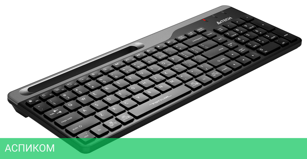 Клавиатура A4Tech Fstyler черный/серый (FBK25)