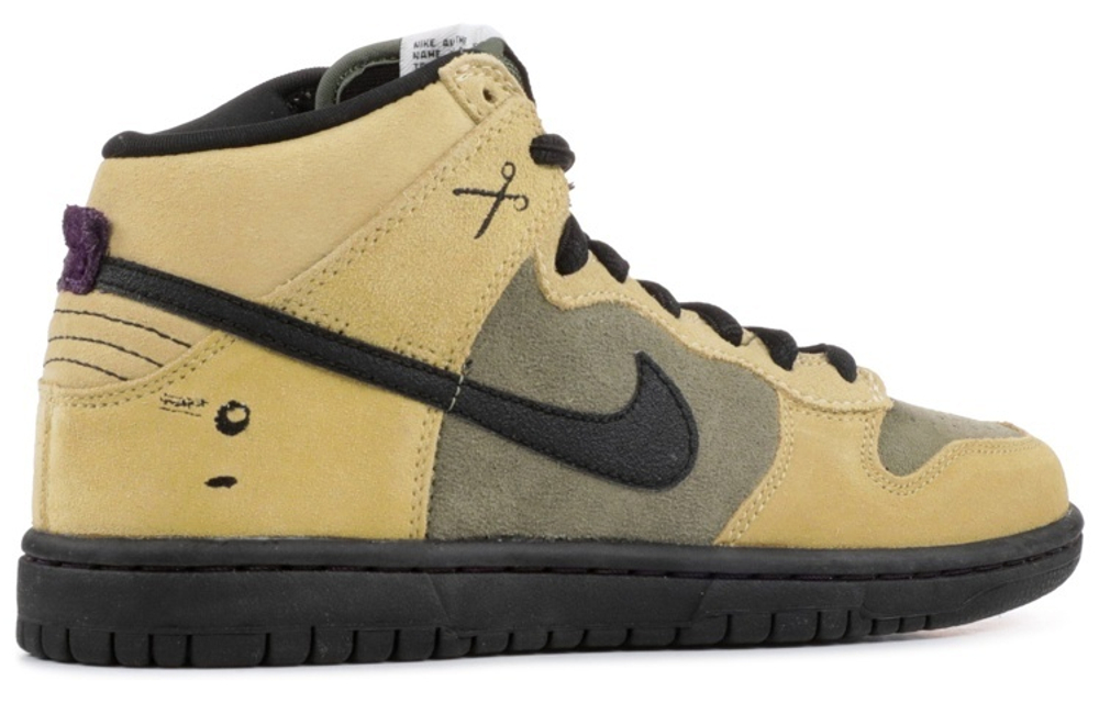 Кроссовки Nike Dunk Sb Chrome Ball Incident Pu