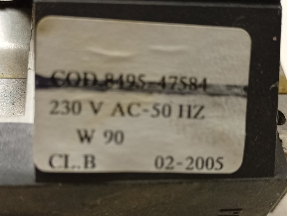 WDN2067WF кт37 Сливной насос с крыльчаткой для стиральной машины Indesit 8495-47584 б/у