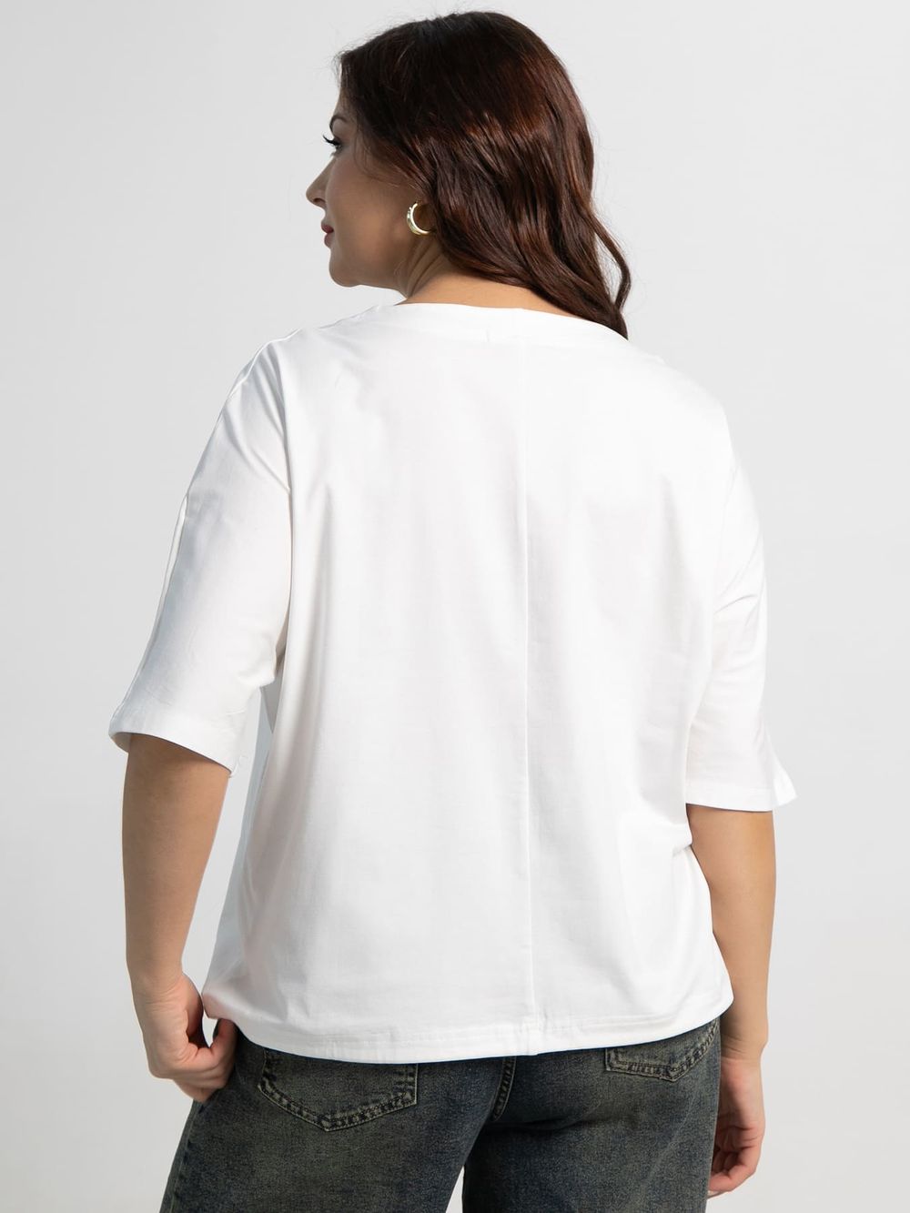 Блуза Злата (белая) Б15525-4М LT Collection