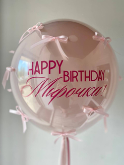 Воздушные шары с бантиками №1189